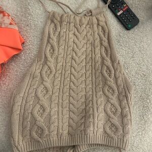 Danielle Guizio cable knit